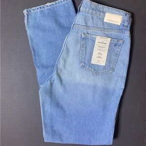 RARE CUSTOM Embroidered Current/Elliott Boyfriend Jeans SIZE 28 NEW